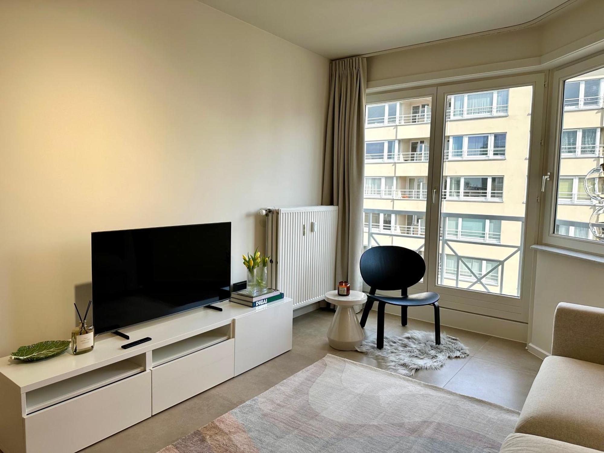 Studio F - 2 Personen - Op 250M Van De Zee Остенде Экстерьер фото